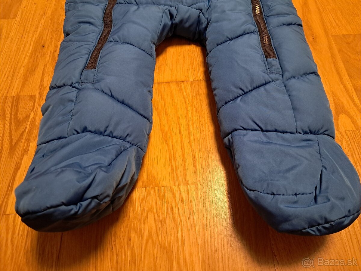 Zimný overal - modrý 80 - 4