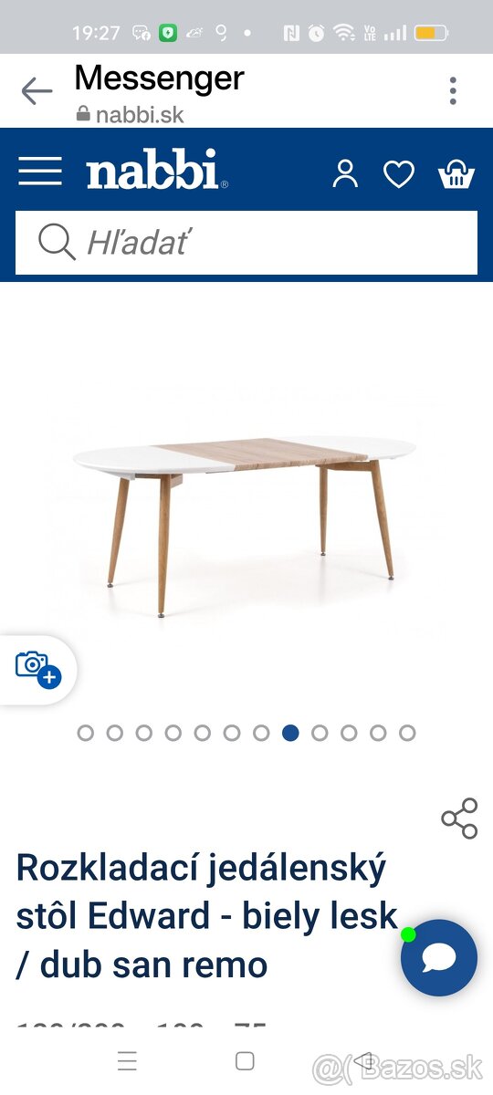 Jedálenský roztahovaci stôl - 4