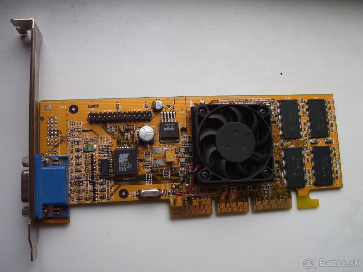Historicke graficke karty AGP, PCI-E - 4