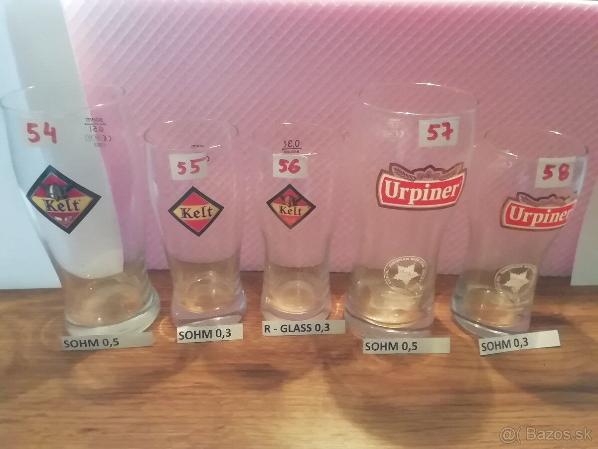 Pivove poháre slovensko - 4