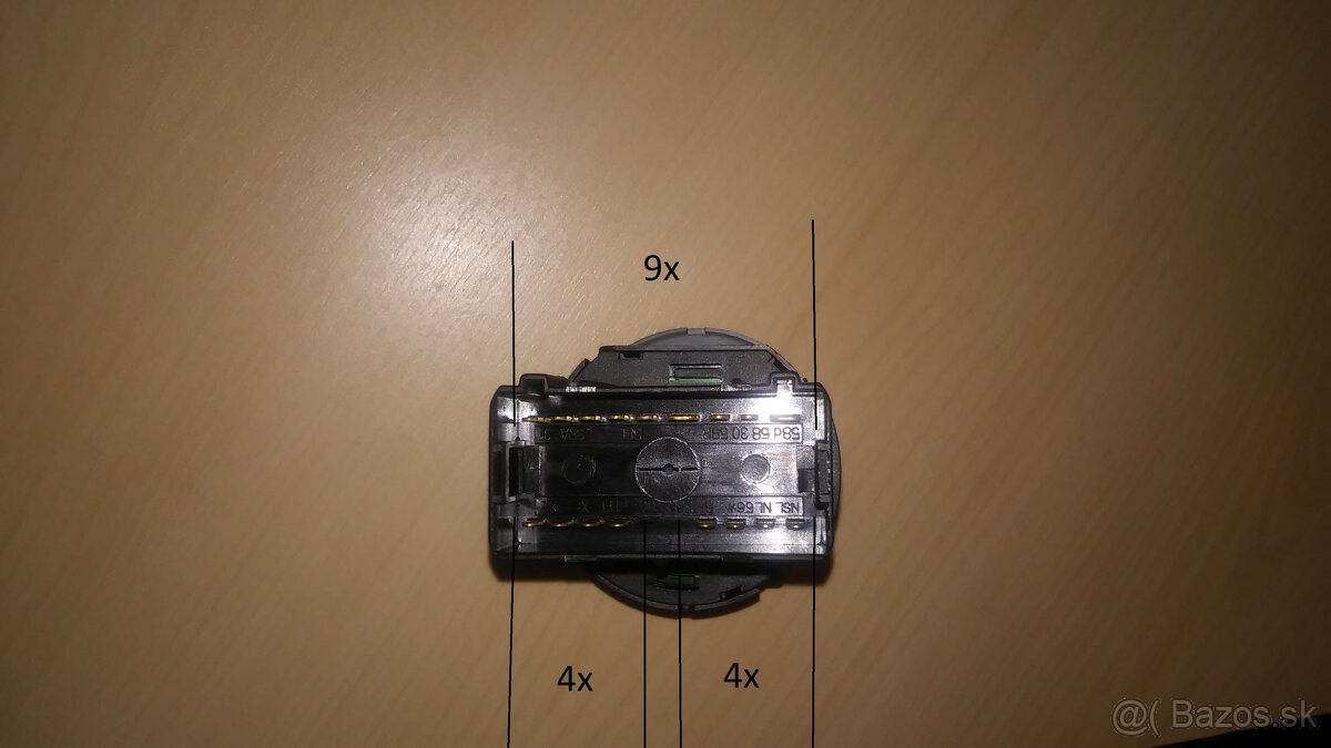 Vypínač svetiel Passat B5 golf Jetta - 4