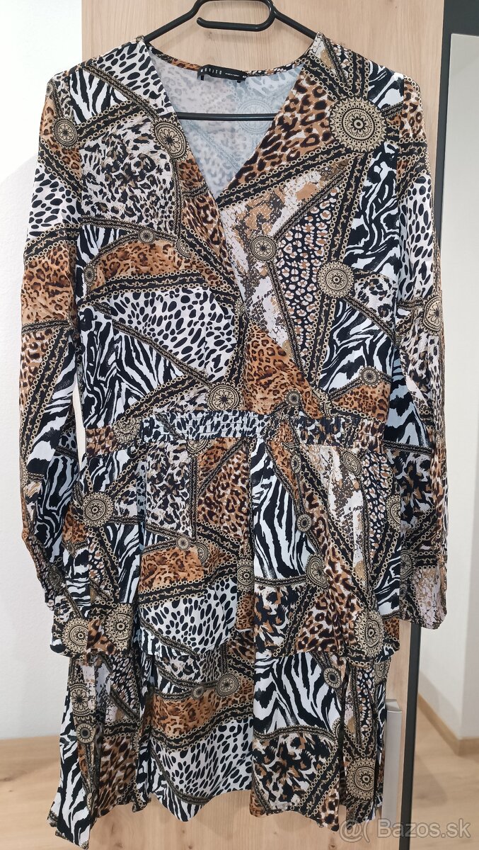 Predám vzorované šaty značky MOHITO - 4