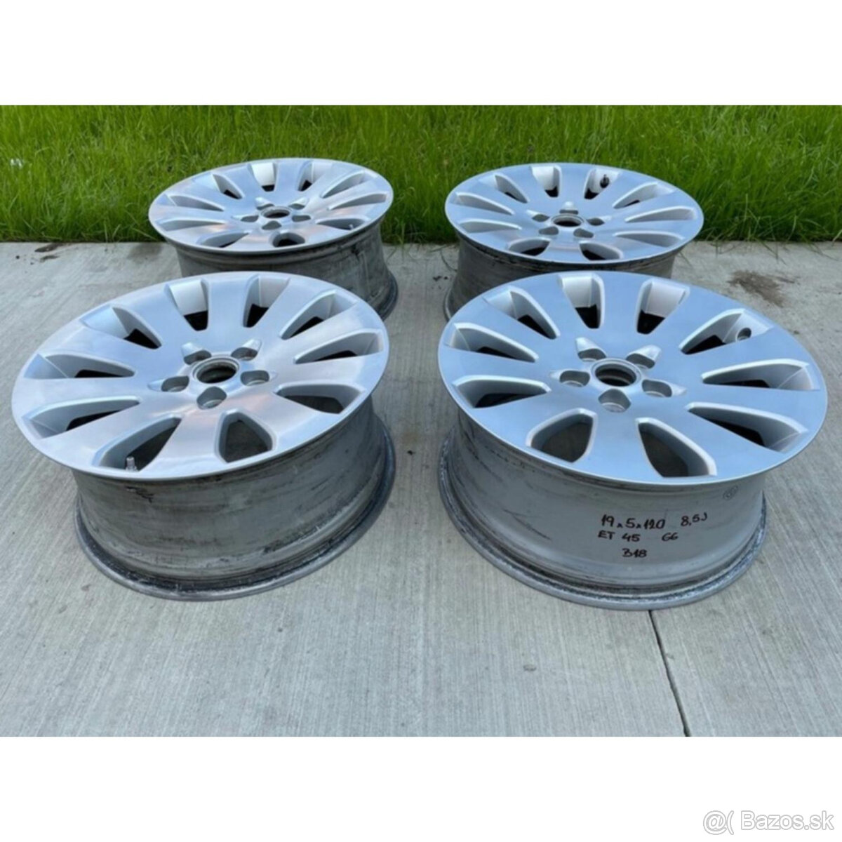 Hliníkové disky 5x120 R19 8,5J ET45 - 4