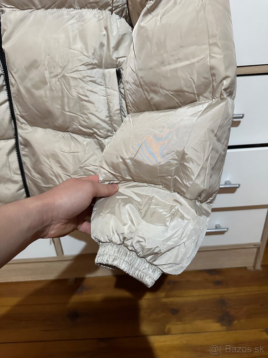 Zimná bunda Nike - krémovo bežová XL/XXL - 4