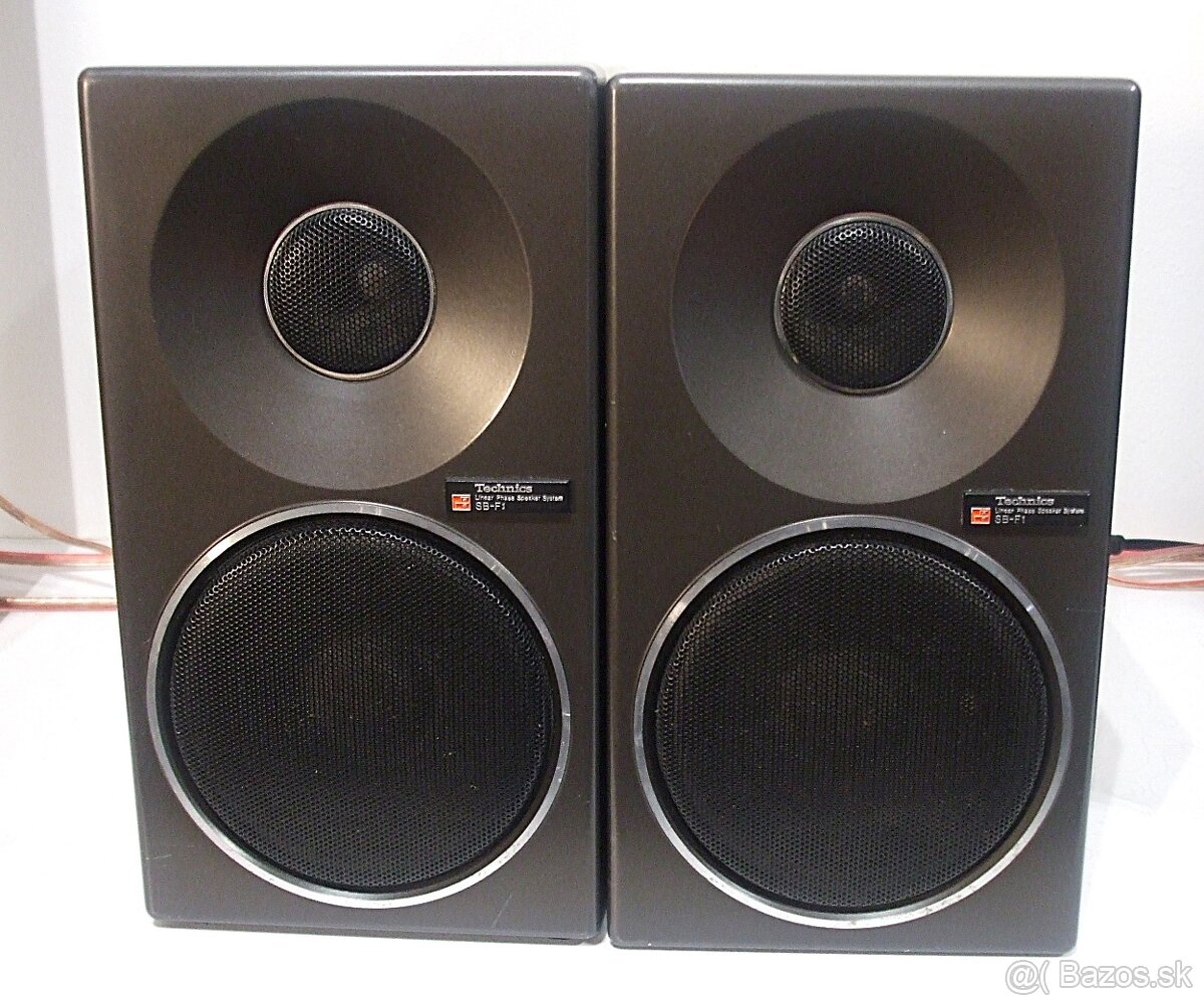 VZACNE 60W iba 21cm vysoke repro TECHNICS SB-F1, Japan, AB13 - 4