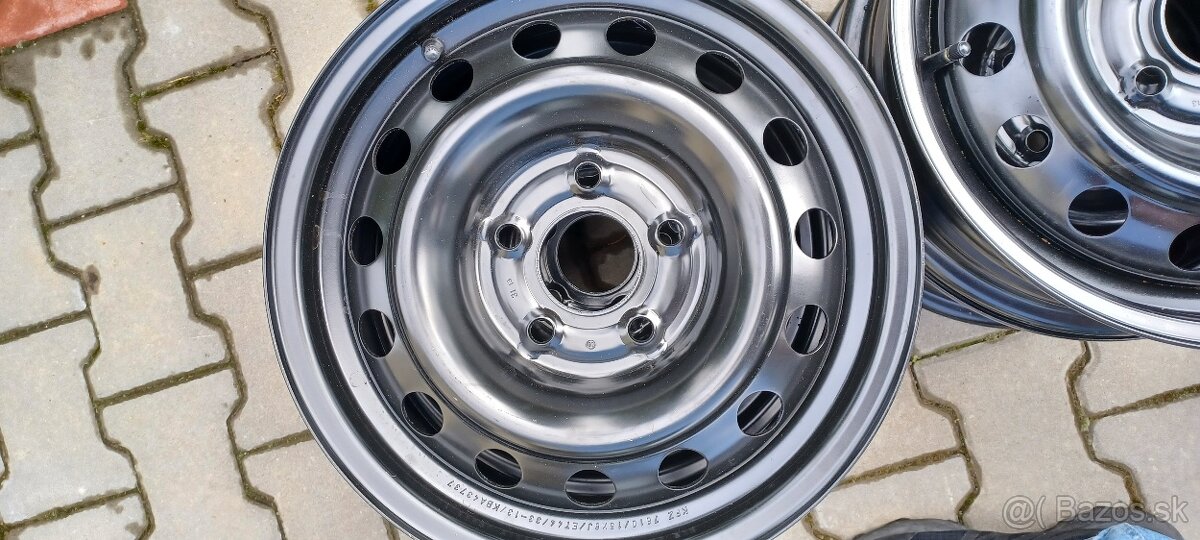 Plechove disky 15" 6J×15 H2 ET44 - 4