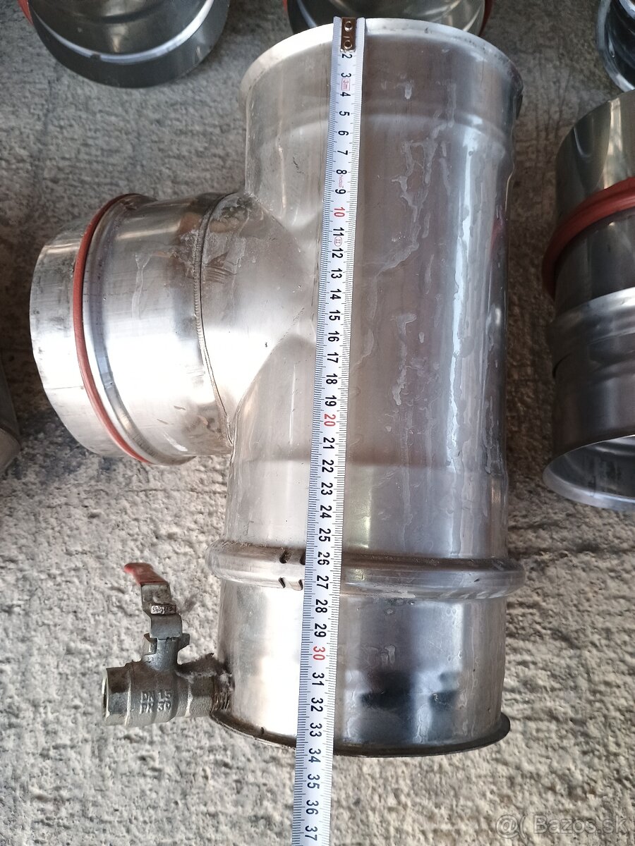 Nerezove rury priemer 150" - 4