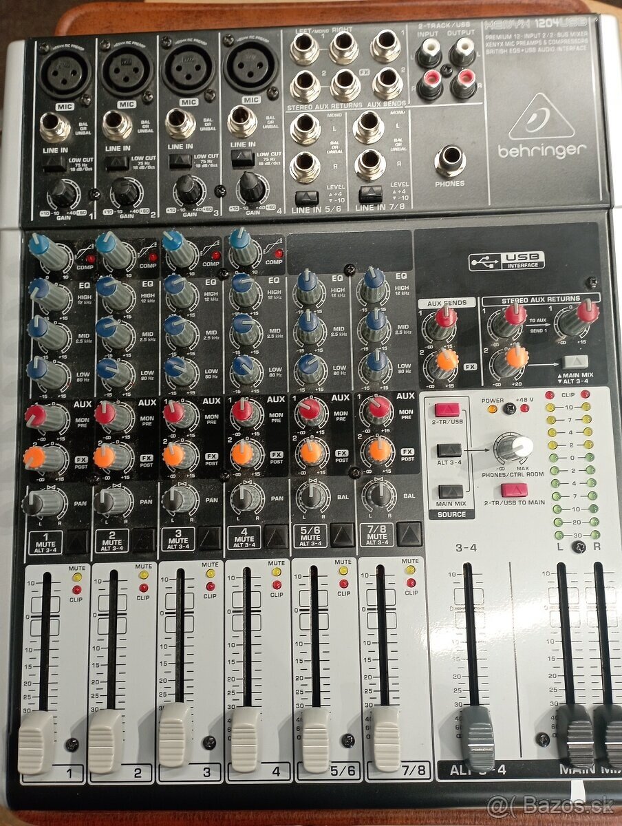 Mixer Behringer XENYX 1204 USB - 4
