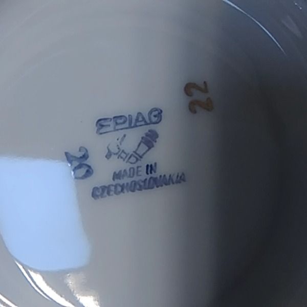 Kávová súprava, šálky Epiag Czechoslovakia - 4