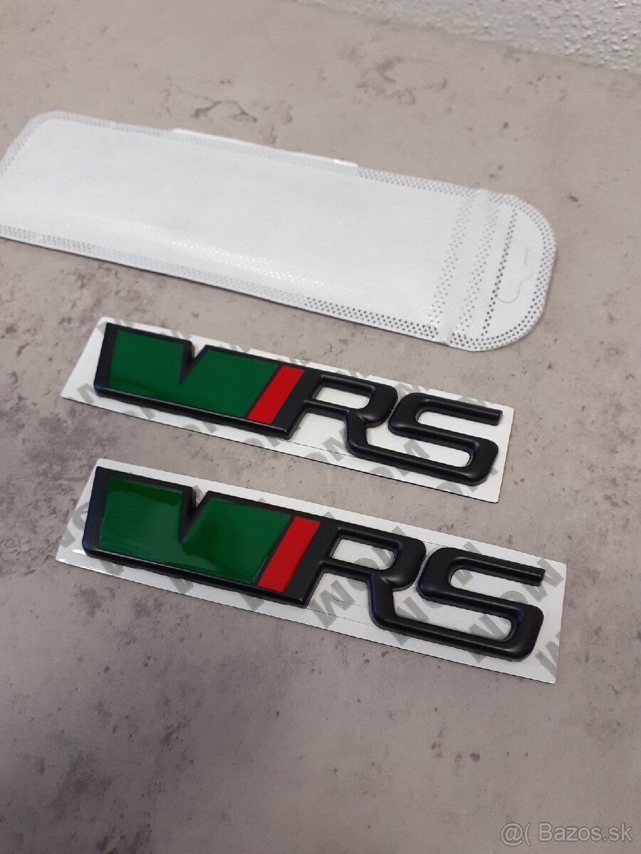Škoda RS / VRS / V RS emblém - 4
