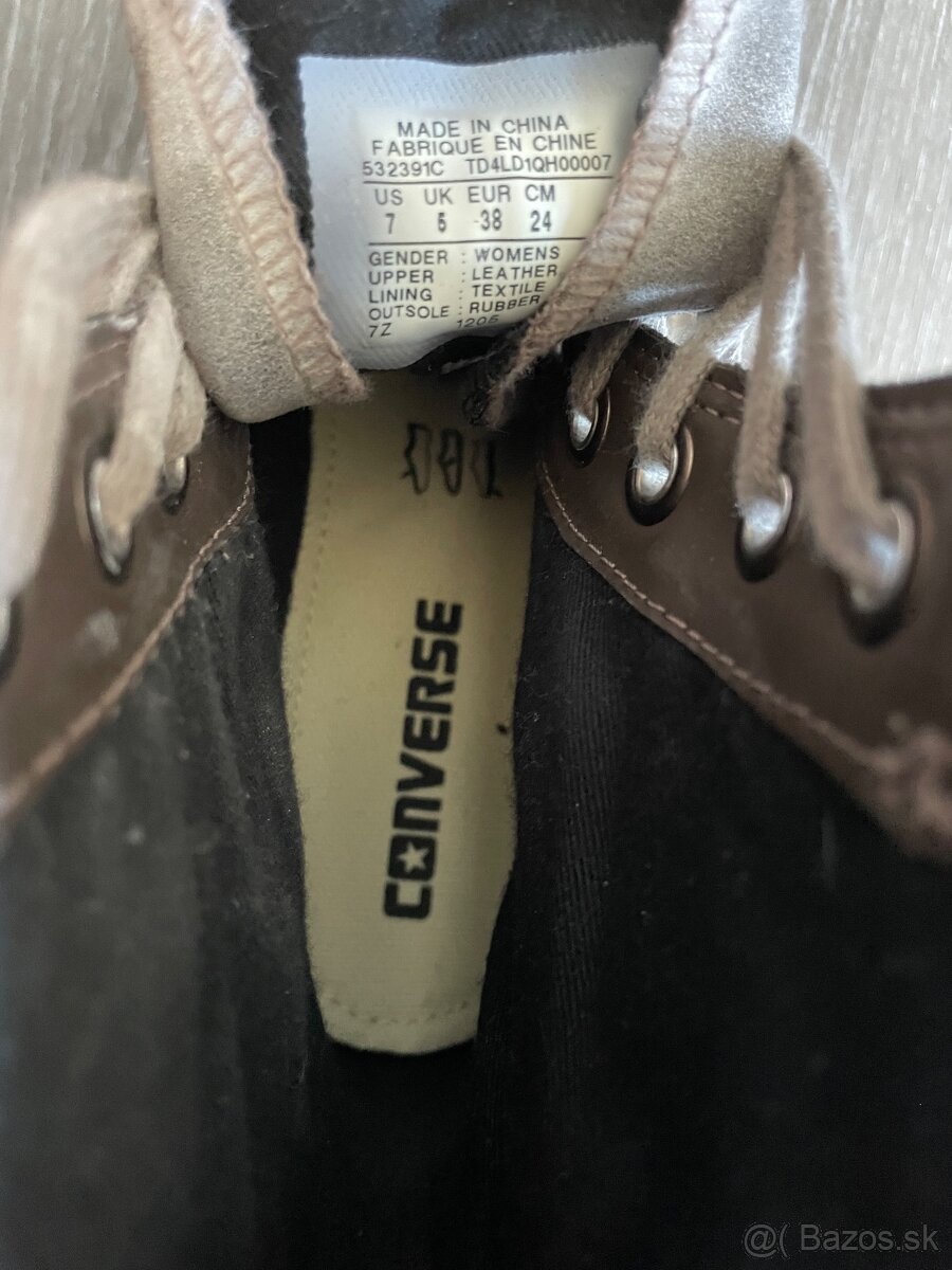 Converse kožené čižmy - 4