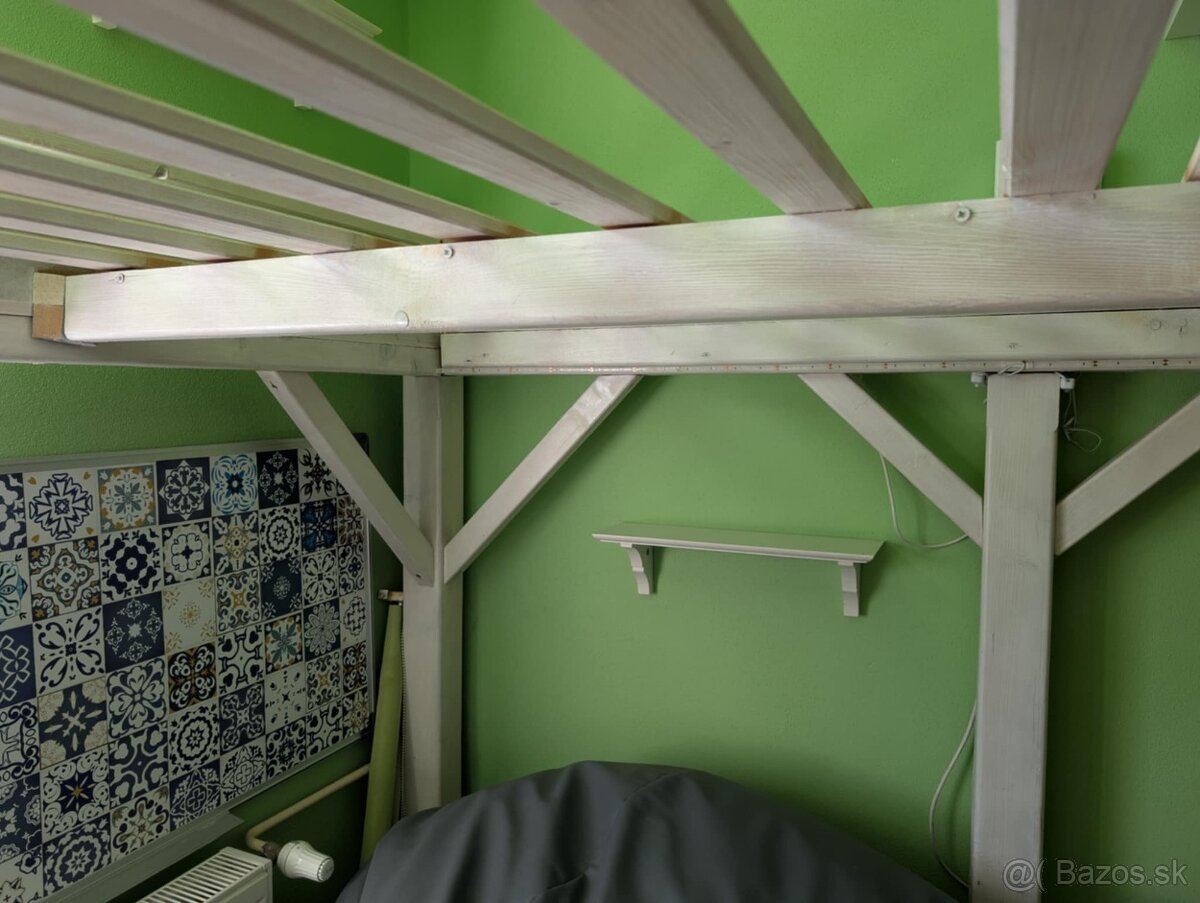 Drevena poschodova postel - 4