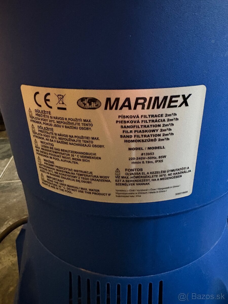 Piesková filtrácia MARIMEX - 4