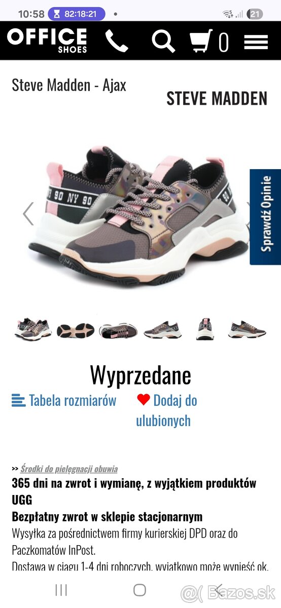 Steve Madden Sneakersy Ajax ruzovo fialove - 4