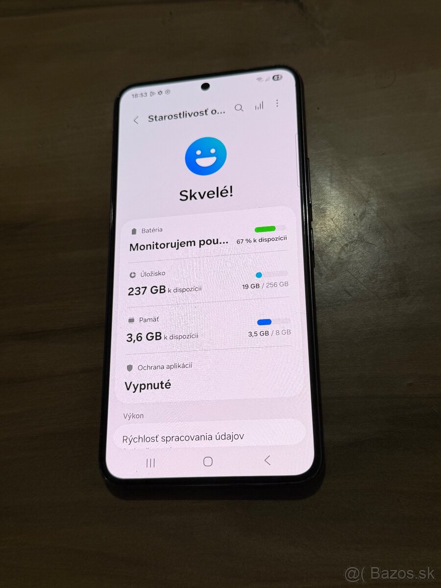Predám Samsung Galaxy S22 8GB Rám 256GB Black - 4