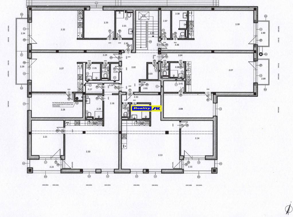 2 izbový byt 55,67 m2 poschodie 2, na predaj novostavba Mart - 4