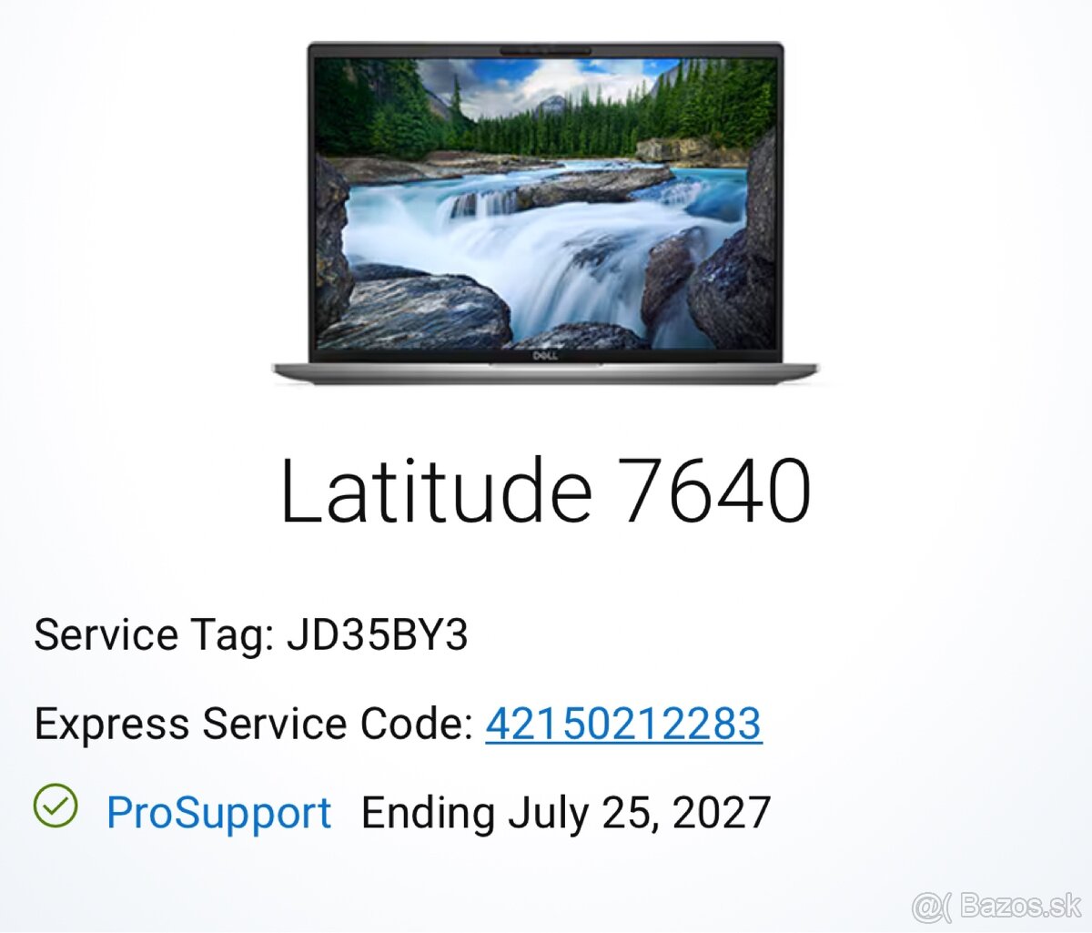 nový NB DELL Latitude 16-7640 ( v záruke) - 4