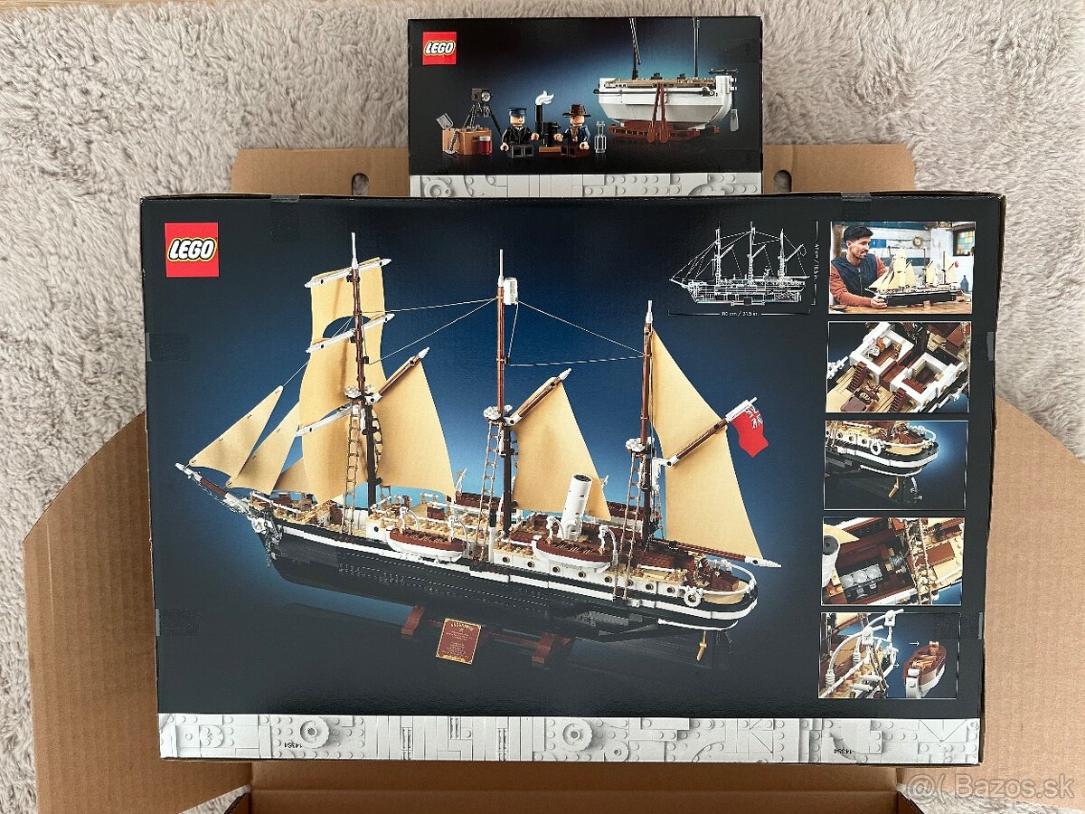 LEGO® Icons 10335 Loď Endurance + 40729 Shackleton’s Lifeboa - 4