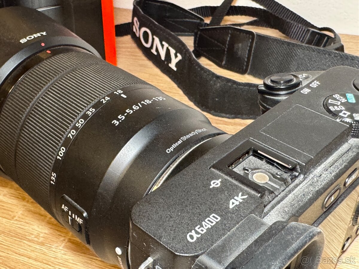 Predám Sony A6400 s objektívom 18-135mm - 4