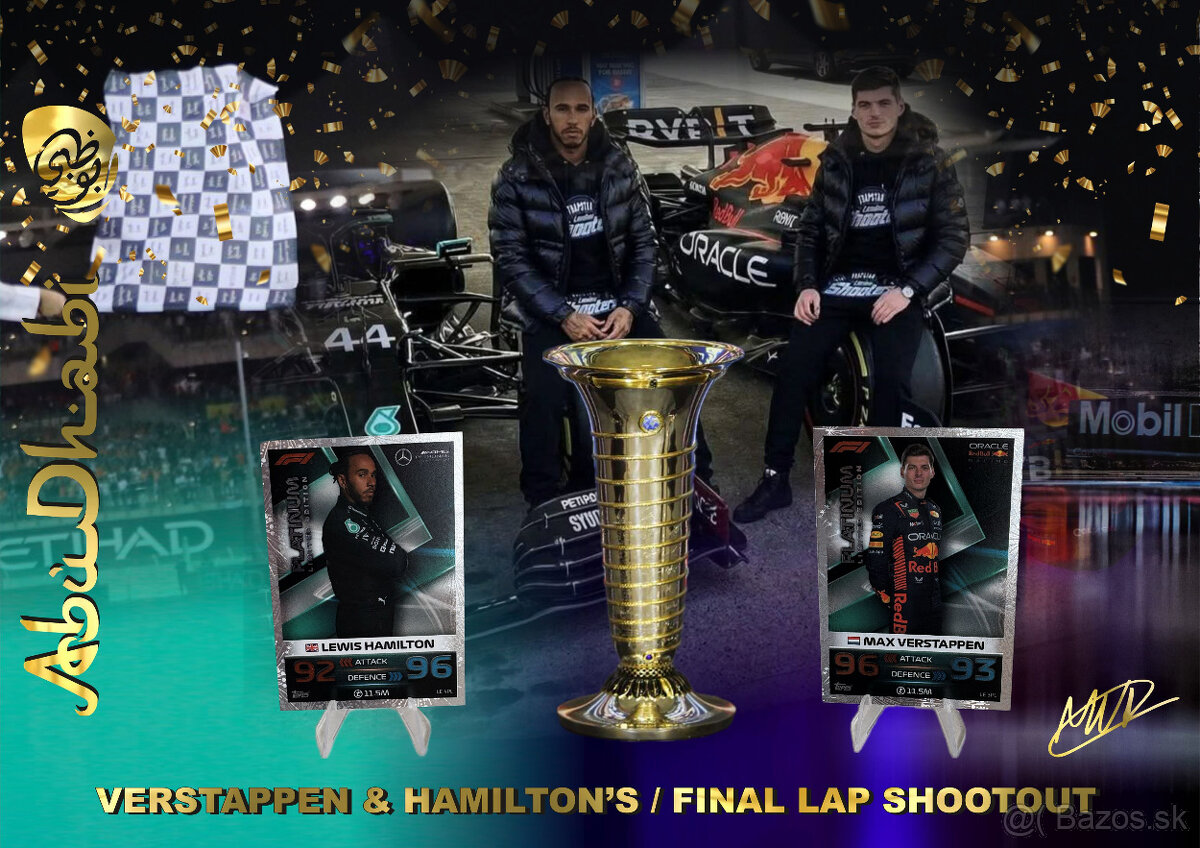 Max Verstappen 2021 World Champion Red Bull F1 RB16B Abu Dha - 4