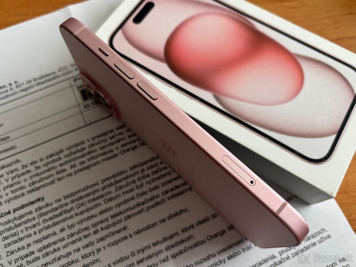 Apple iPhone 15 128GB Pink - 4