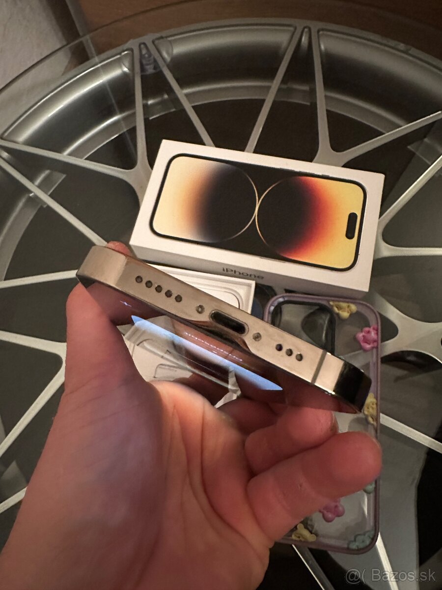 iPhone 14pro 128GB gold v TOP stave - 4