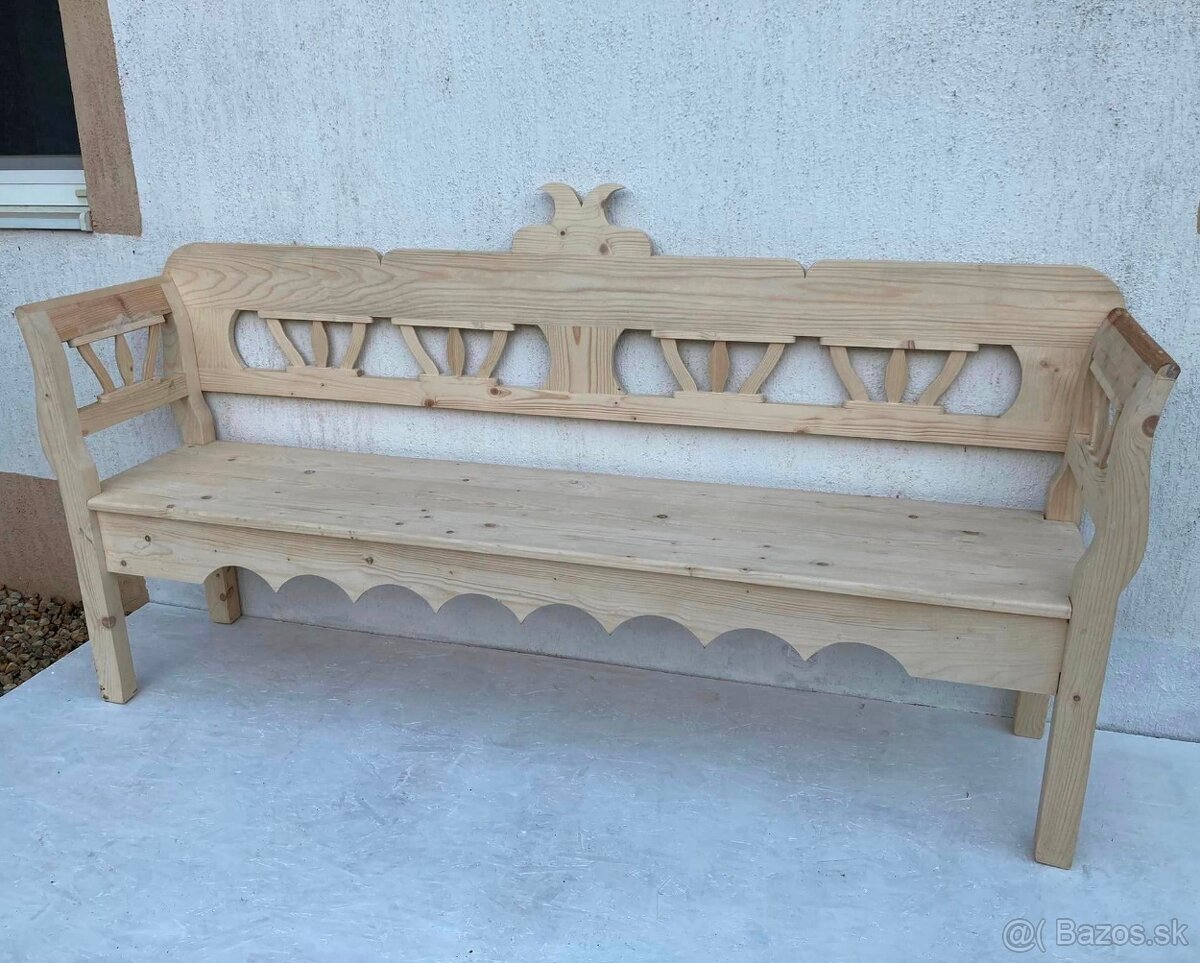 Nová vidiecká lavica - L28 - 4