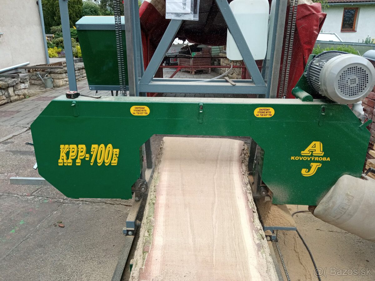 Kmenová pásová pila s elektropohony KPP-700E - 4