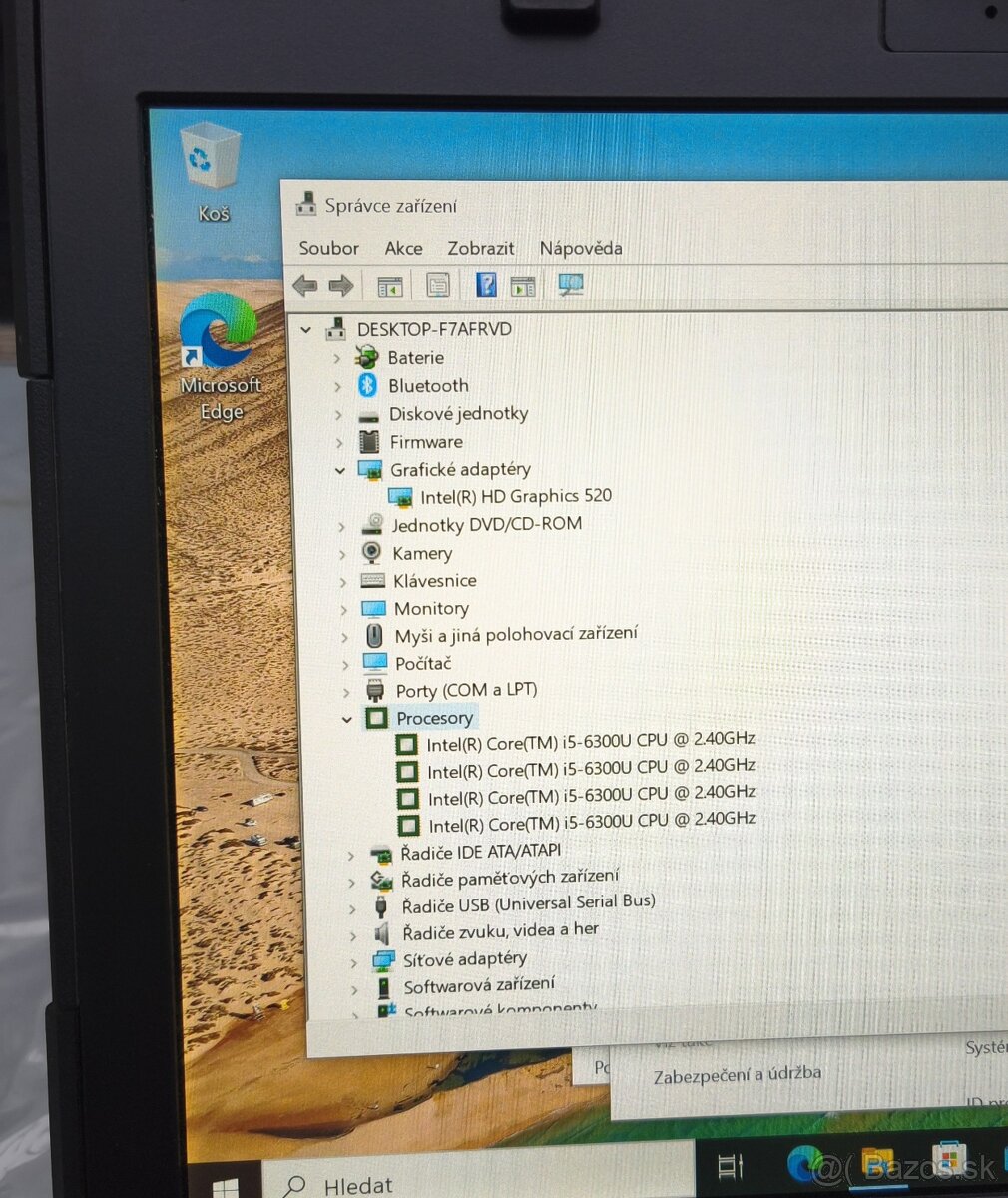 Dotykový odolný notebook Dell Latitude Rugged E5414 /8GB RAM - 4