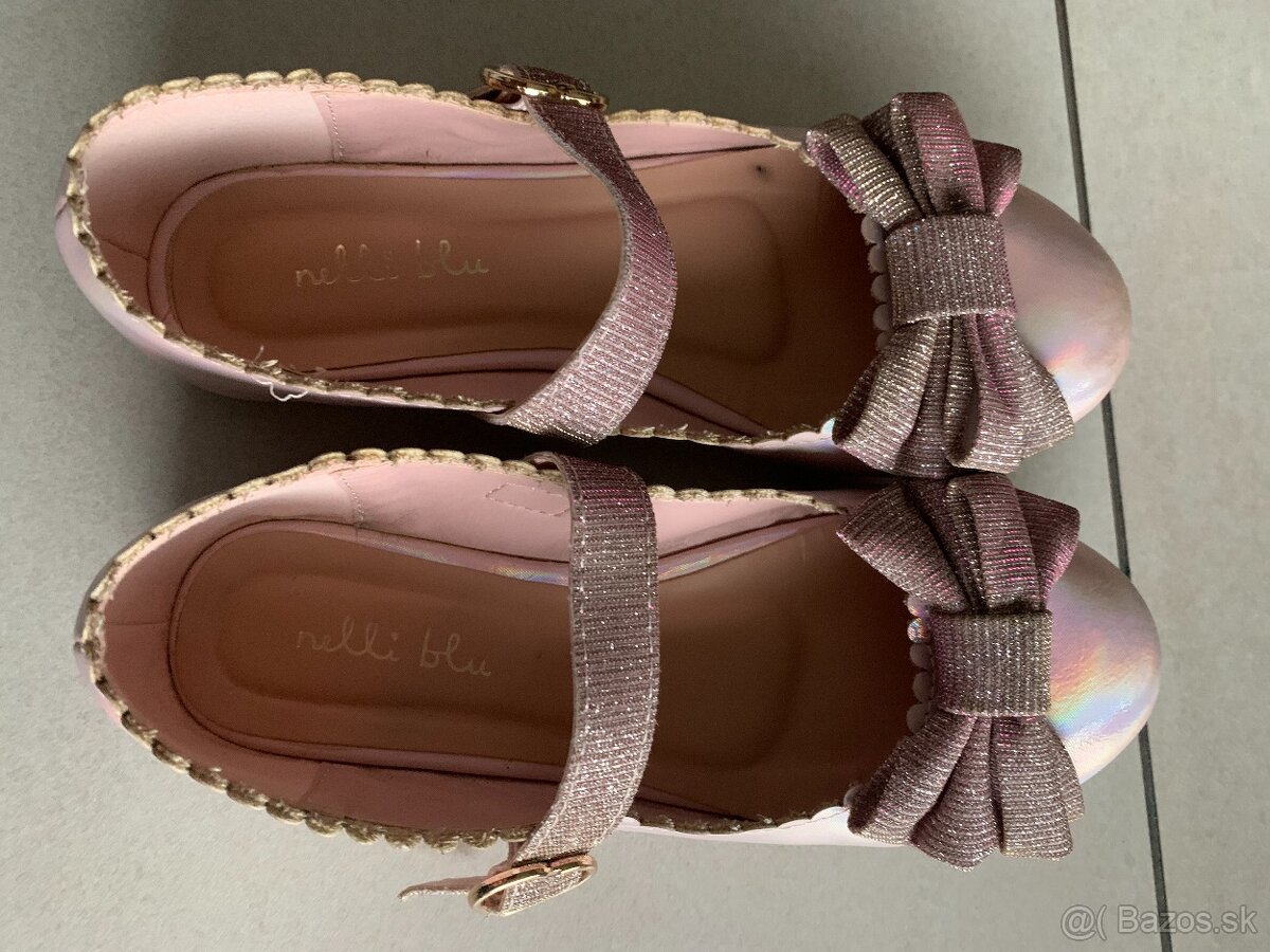 Sviatočné dievčenské topánočky - 4