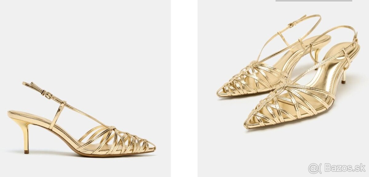 TOPÁNKY S OTVORENOU PÄTOU A METALICKÝM EFEKTOM - 4