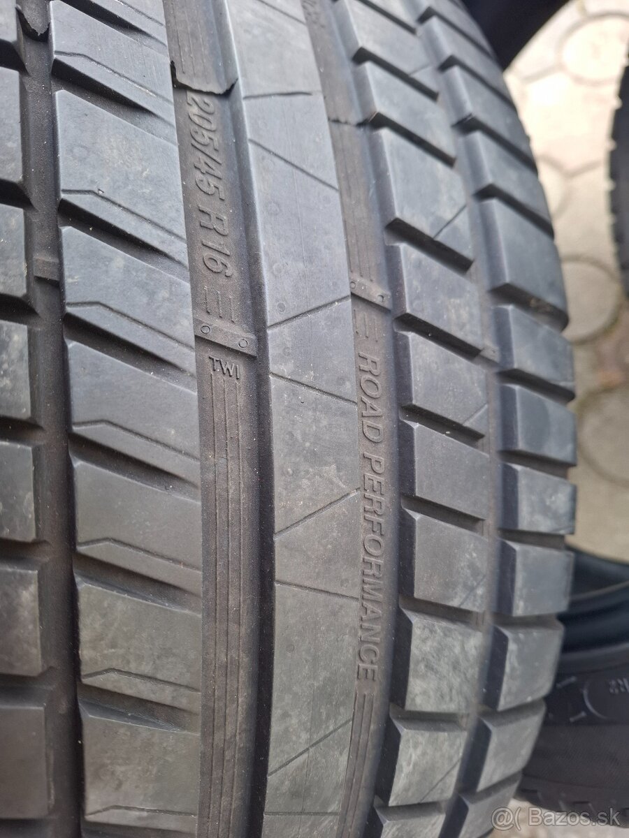 205/45R16 - Zánovné Riken Road Performance 500km - 4