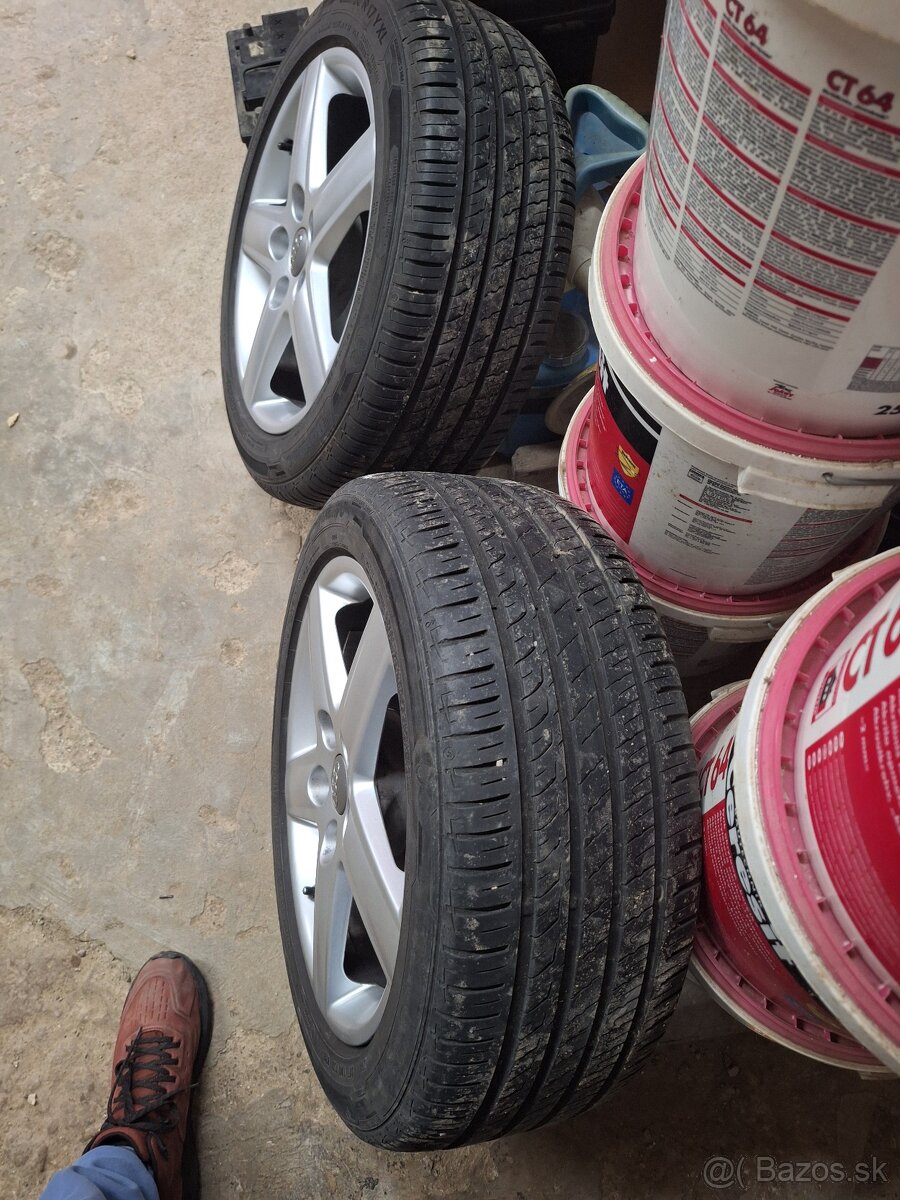 Predám lektróny audi 5x112 , 225/50 r17 - 4