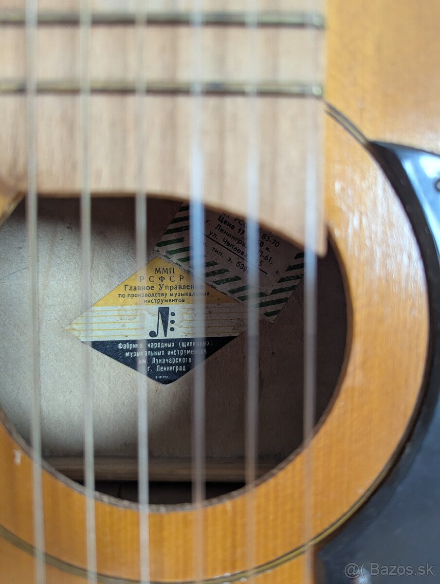 7-strunová gitara - pod reštaurovanie - 4