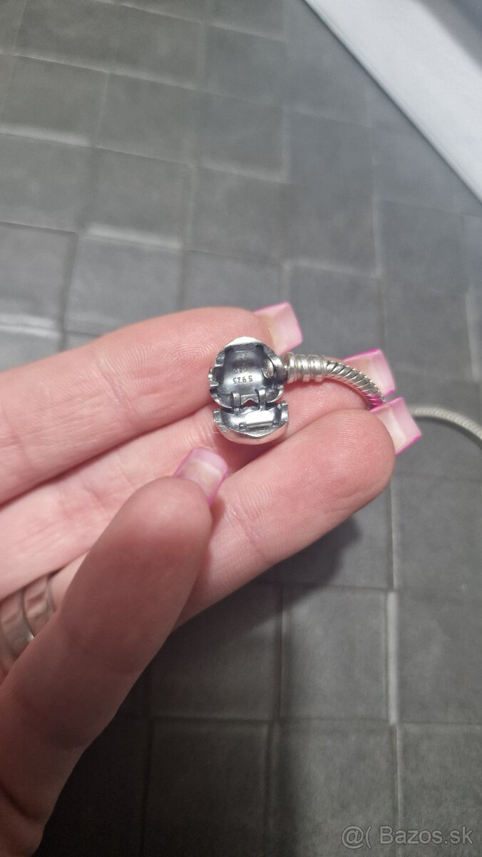 Náramok Pandora + prívesok - 4