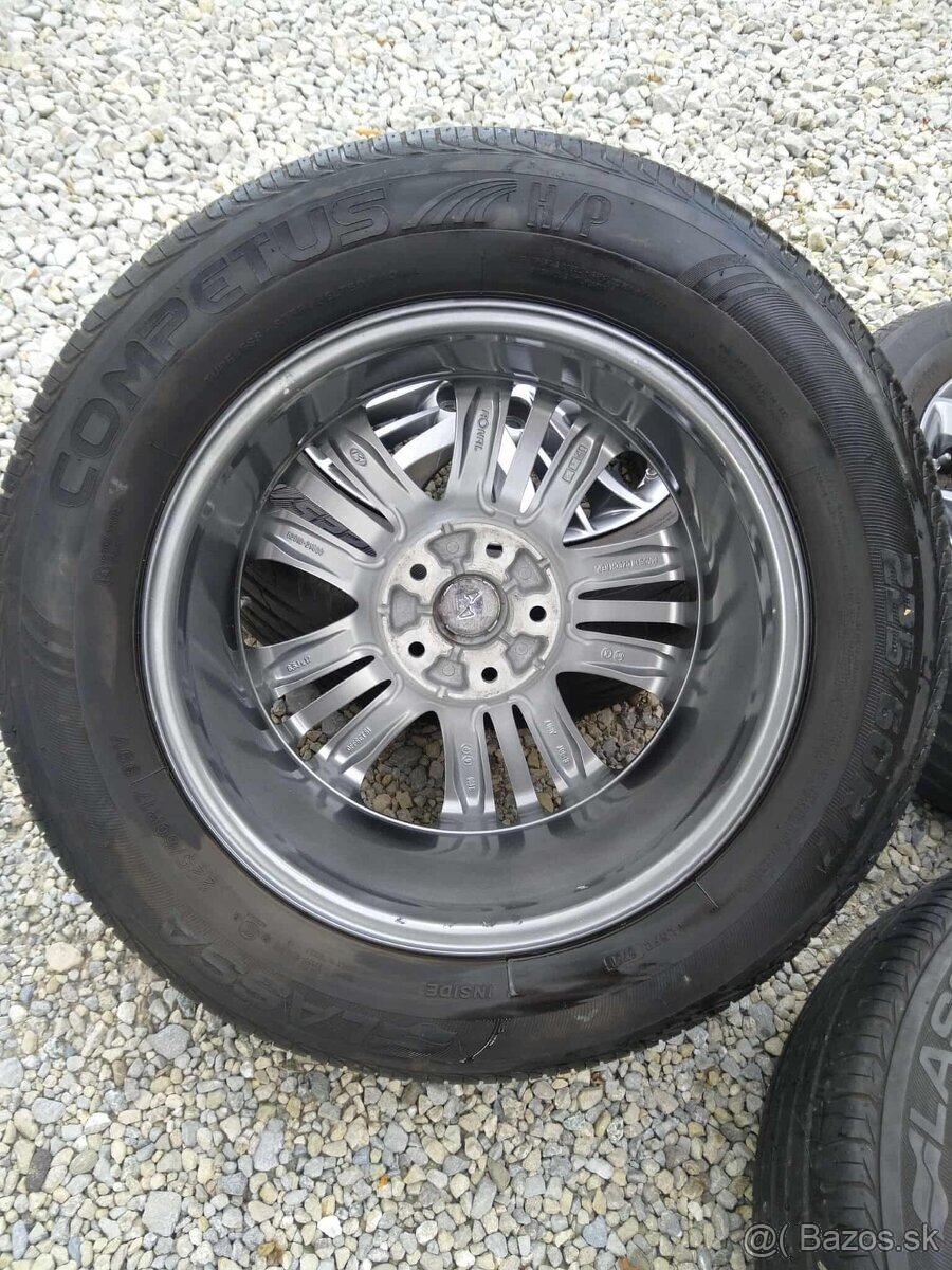 Alu HYUNDAI iX 35 + TPMS + letné pneu. - 4