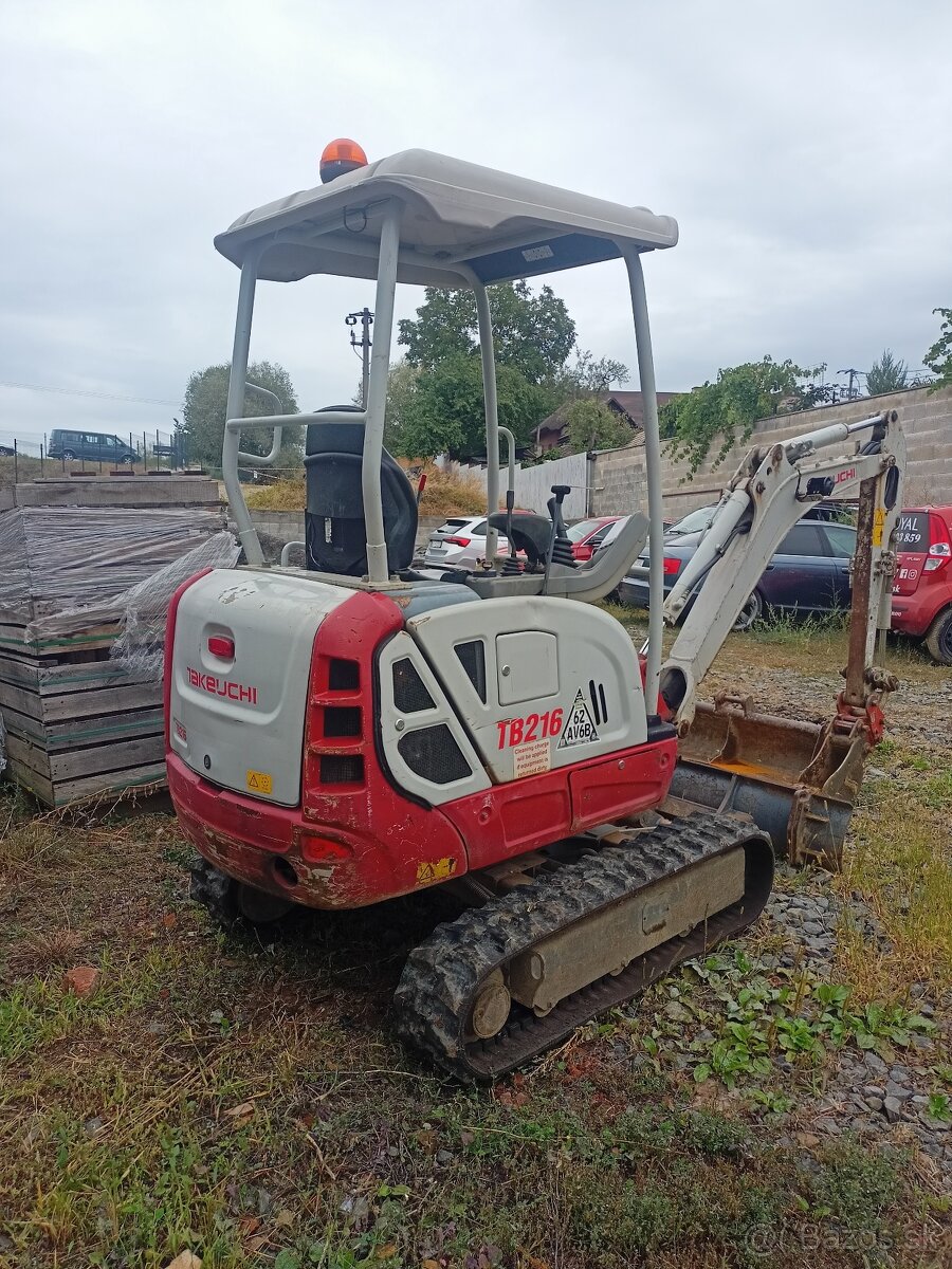 Takeuchi TB216 - možný odpočet dph - 4