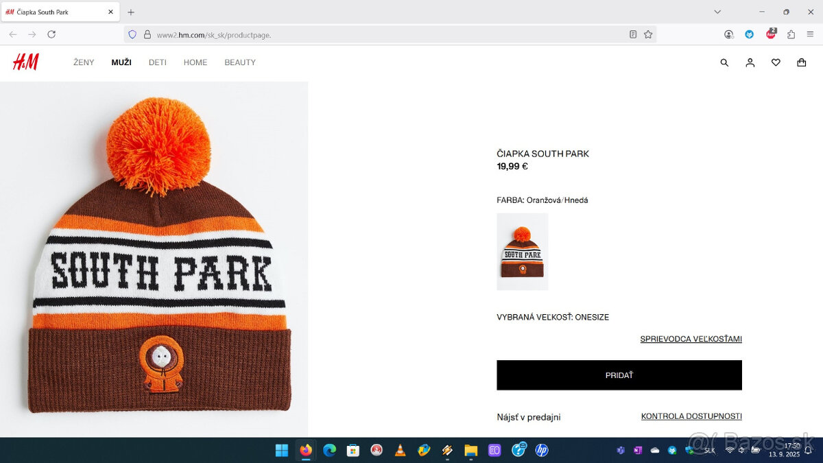 Zimná čiapka South Park, Súprava Šál + Čiapka, Soby, z VLNY - 4