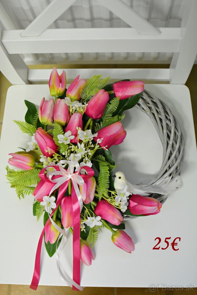 Jarný, veľkonočný a celoročný veniec - 4