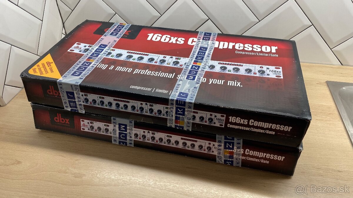 Dynamický efekt dbx 166XS - 4