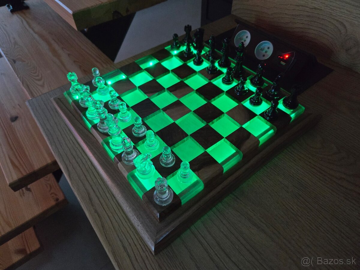 Luxusný ručne vyrábaný šachový set - 4