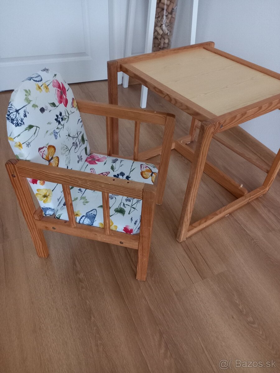 Detský stôl a stolicka - 4