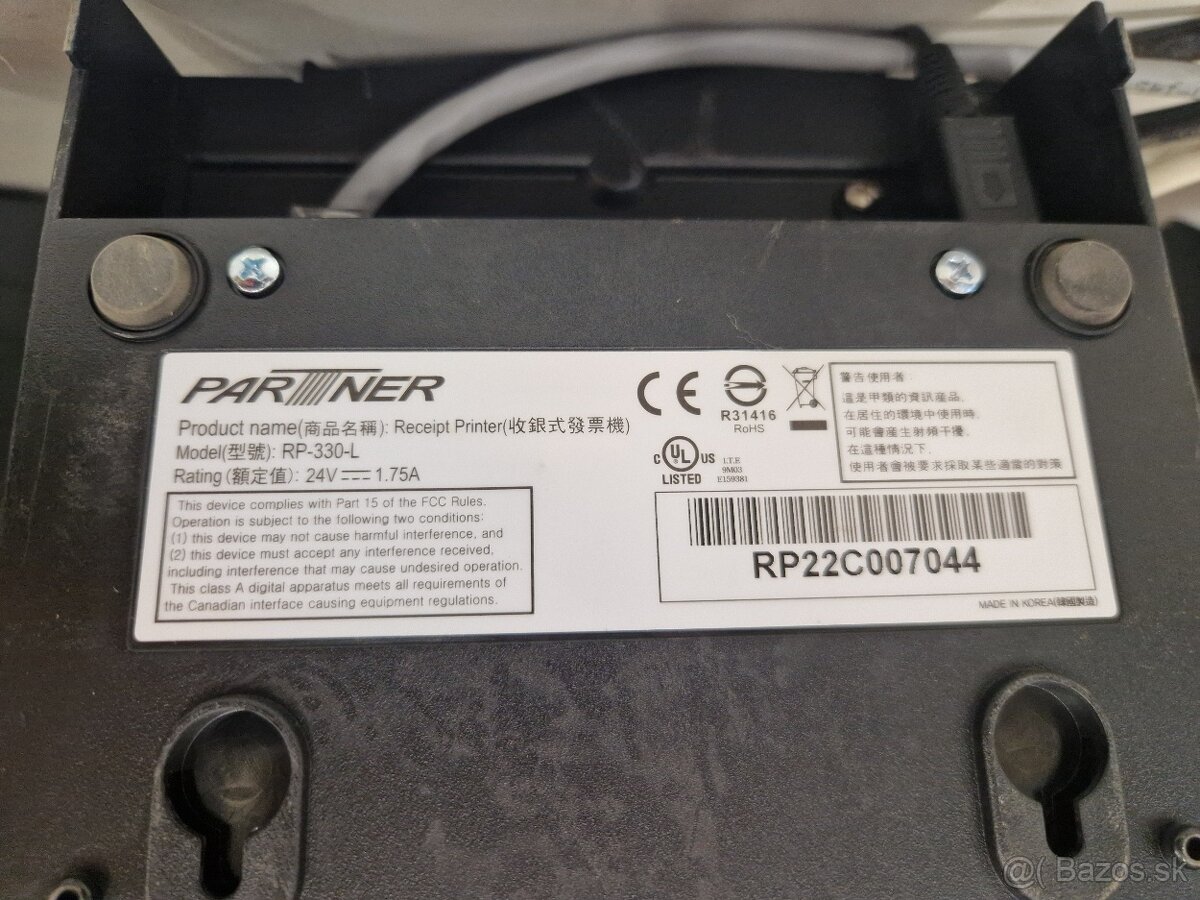 Termo tlačiareň Partner RP330l - 8x - 4
