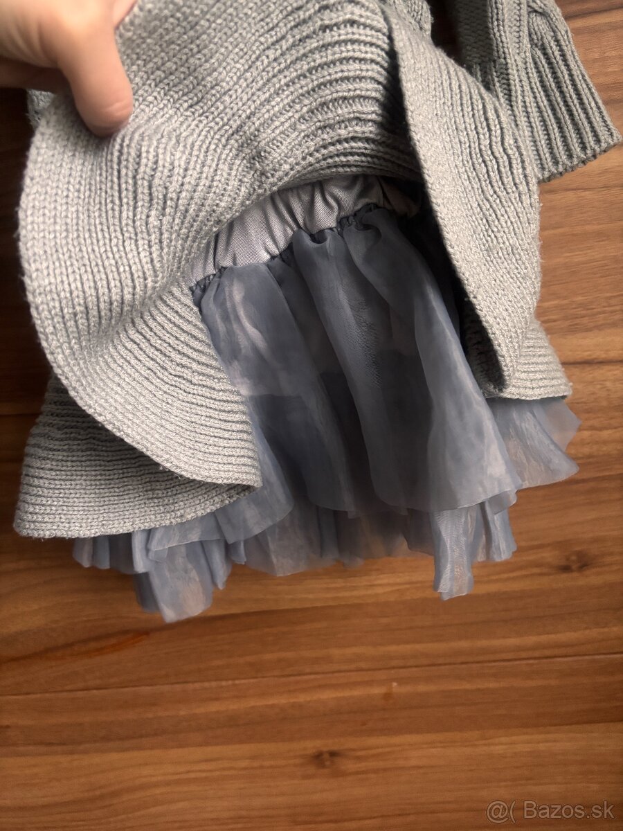 hrubšie pletené šaty - 4