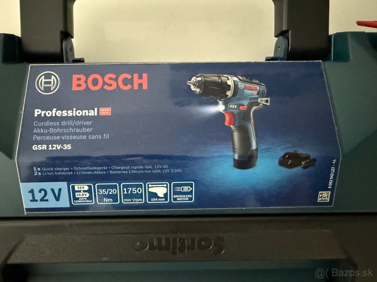 Aku skrutkovac Bosch GSR 12V 35 - 4