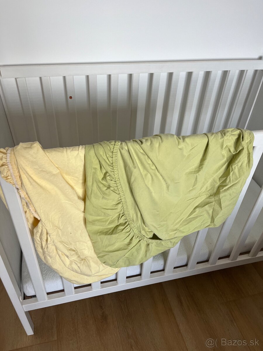 Detská postieľka, SUNDVIK biela, 60x120 cm - 4