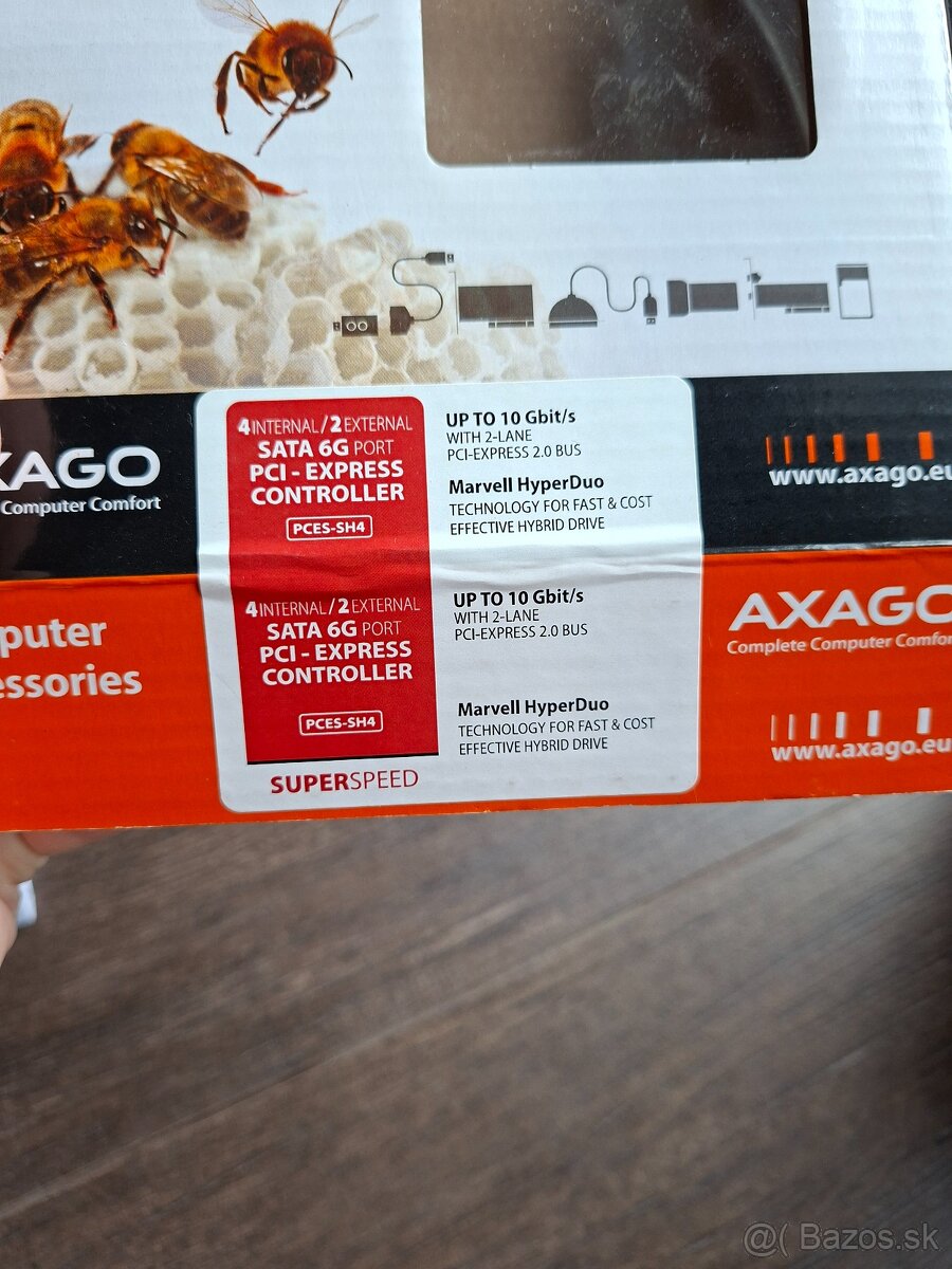 PCIe SATA radič / karta - 4