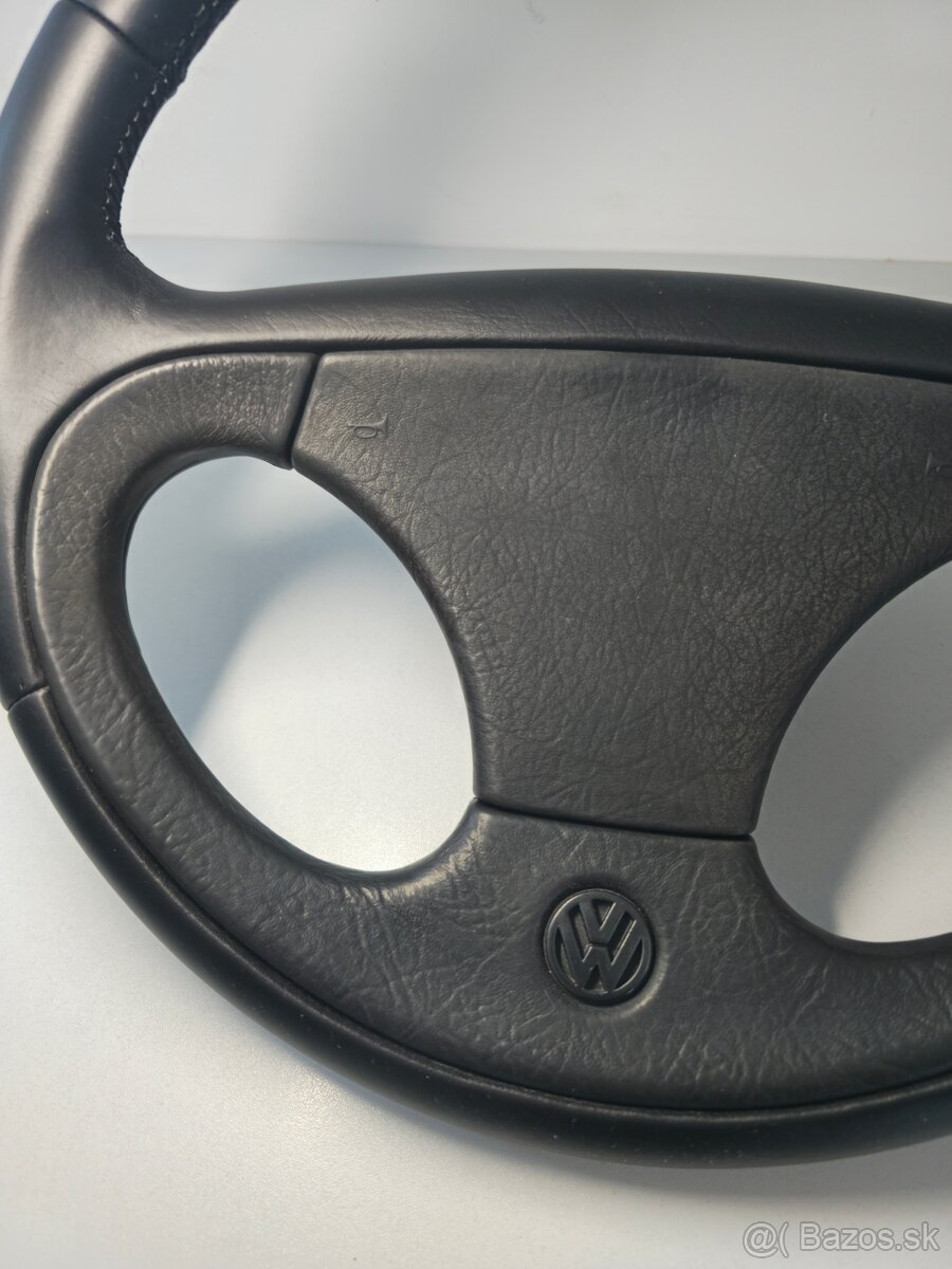 VR6 golf 3, passat b4 kožený volant - 4