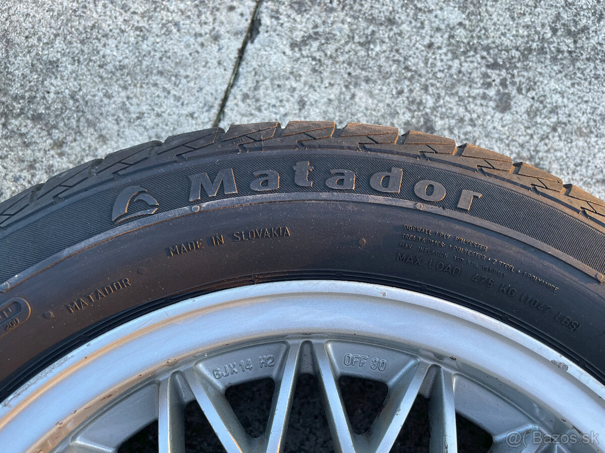 MiM disky 4x100 6J ET30 vw group (Koncern VW) - 4