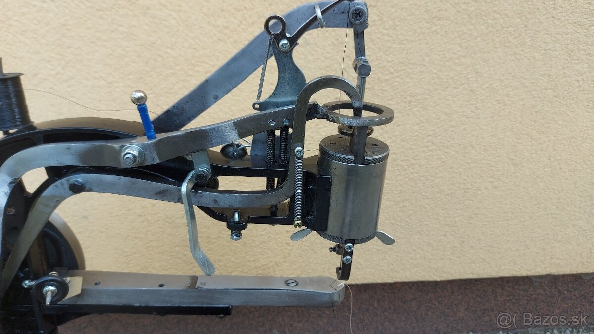 Šijací stroj na kožu ručný, mašina na šitie ručná - 4